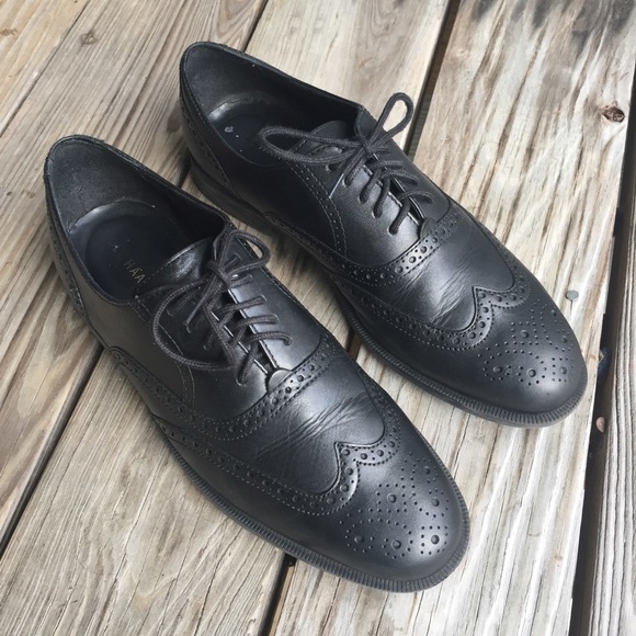 Cole Haan Other - COLE HAAN 10 M Mens Black Wingtip Dress Shoes
